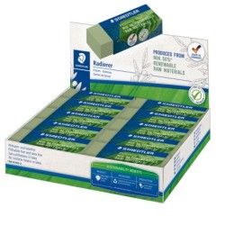 Box 20 gomme Eco 526 65x23x13mm per matita Staedtler