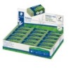 Box 30 gomme Eco 526 43x19x13mm per matita Staedtler